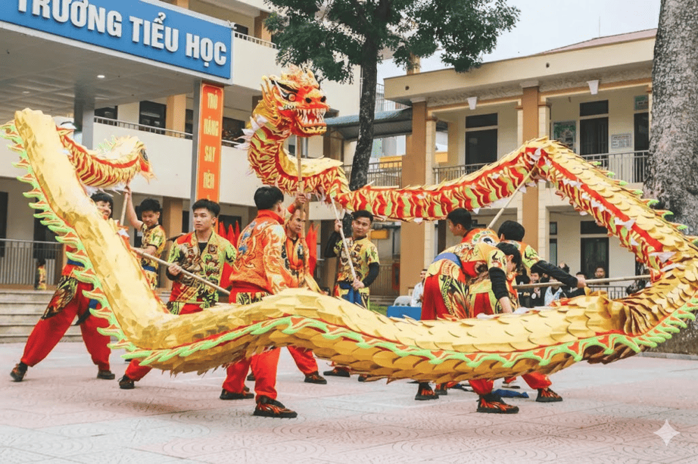 The dragon is a noble symbol in Vietnamese culture – representing royalty, authority, prosperity, and favorable weather conditions